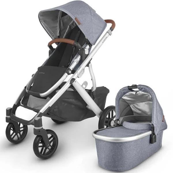 UPPAbaby Vista V2 with Bassinet Blue Melange - Gregory