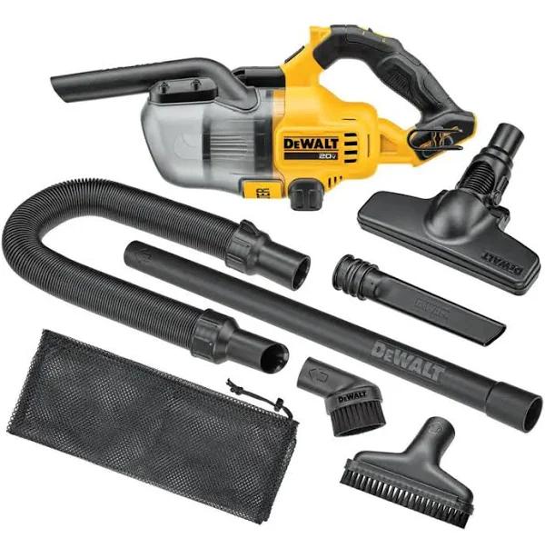 DeWalt 20V Vacuum, Cordless Handheld Vacuum, Hepa, Battery Not Included (DCV501HB), Yellow