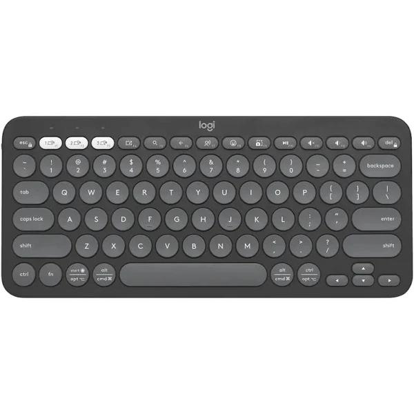 Logitech K380S Pebble Keys 2 Wireless Keyboard (Graphite)