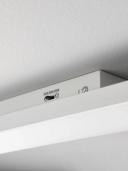 Yuma LED Long Dimmable CCT Flush Mount in White