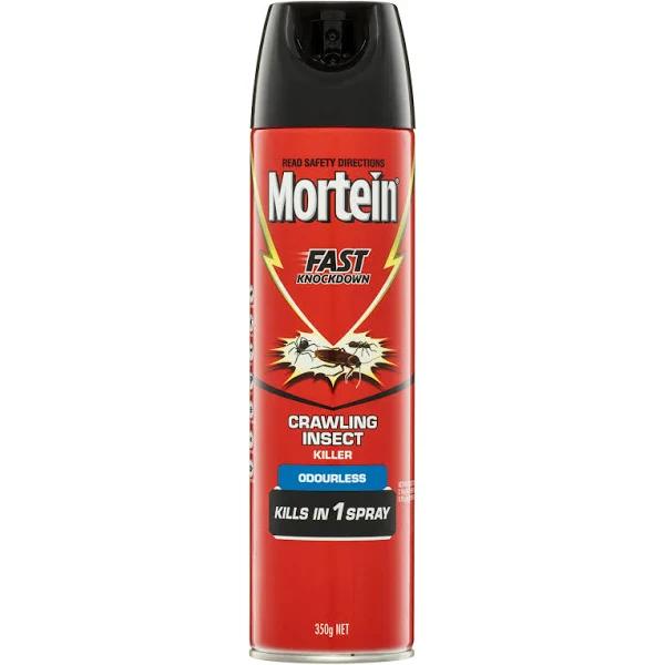 Mortein Odourless Surface Spray Crawling Insect Killer 350g