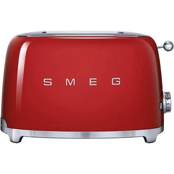 Smeg Retro Style 2 Slice Toaster - Red