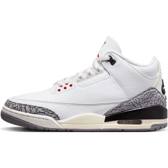 Air Jordan 3 Retro 'White Cement Reimagined' Sneakers | Men's Size 14