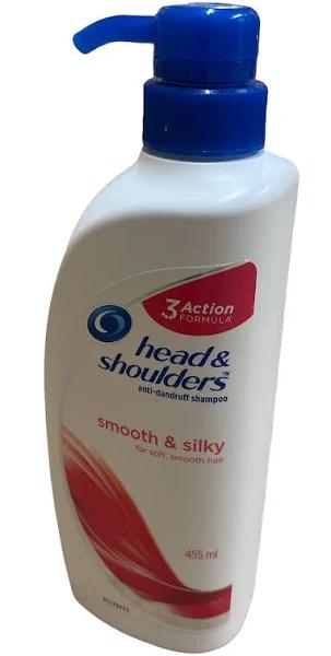 Head & Shoulders Smooth & Silky Anti-Dandruff Shampoo 455ml