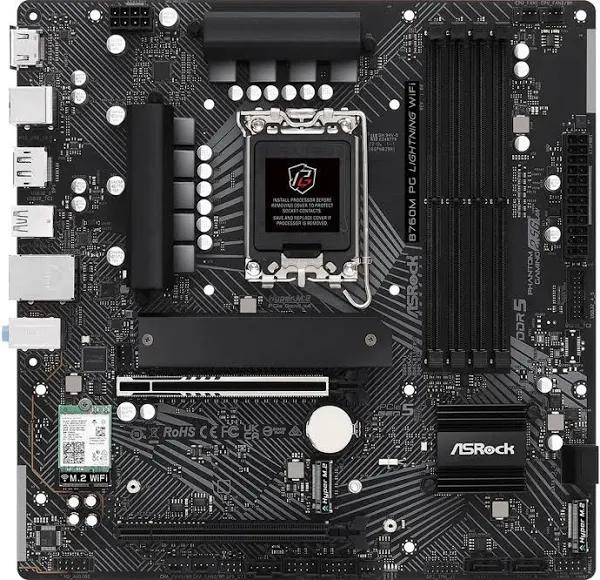 ASRock B760M PG Lightning Wifi Motherboard