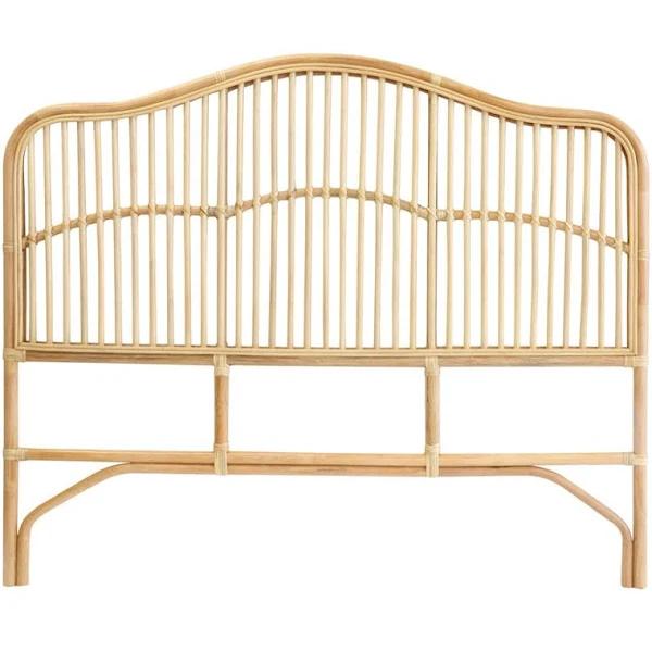 Kalani Rattan Bedhead King Size Natural