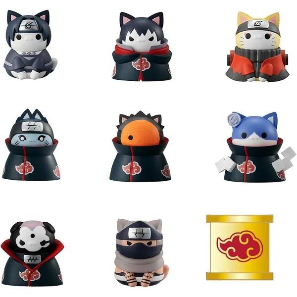 Mega Cat Project Nyaruto! Naruto Shippuden Defense Battle of Village of Konoha! Set (with Gift)