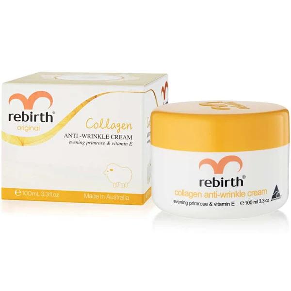 Rebirth Collagen Anti - Wrinkle Cream With EPO, Vit E 100ml