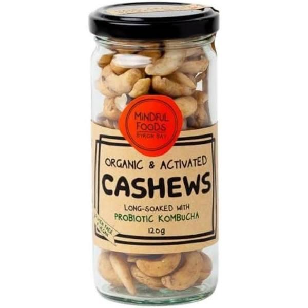 Cashews - Organic & Activated 120g Jar (SML)