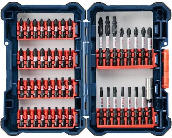 Bosch SDMS48 Impact Tough Screwdriving Set, 48-Piece Set