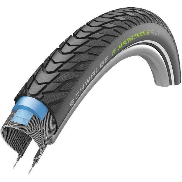 Schwalbe Marathon E-Plus Performance Tyre - Black/Reflex