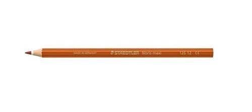 Staedtler 126 12-73 Noris Club Maxi Learner Coloured Pencils Brown Pack 12