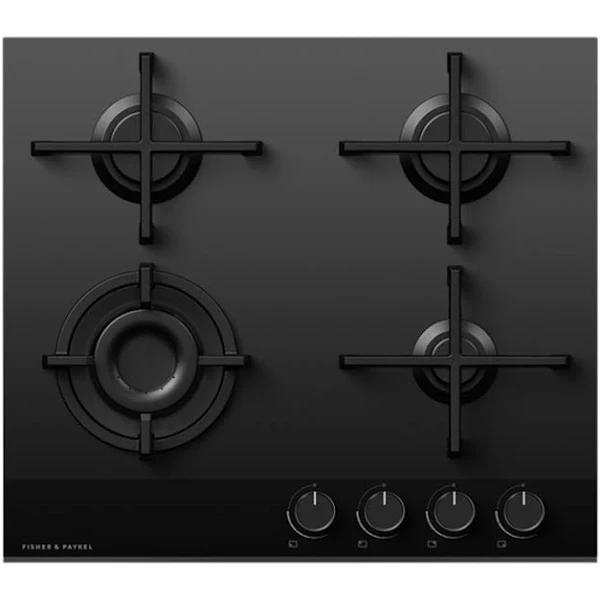 Fisher & Paykel 60cm Natural Gas On Glass Cooktop - CG604DNGGB4