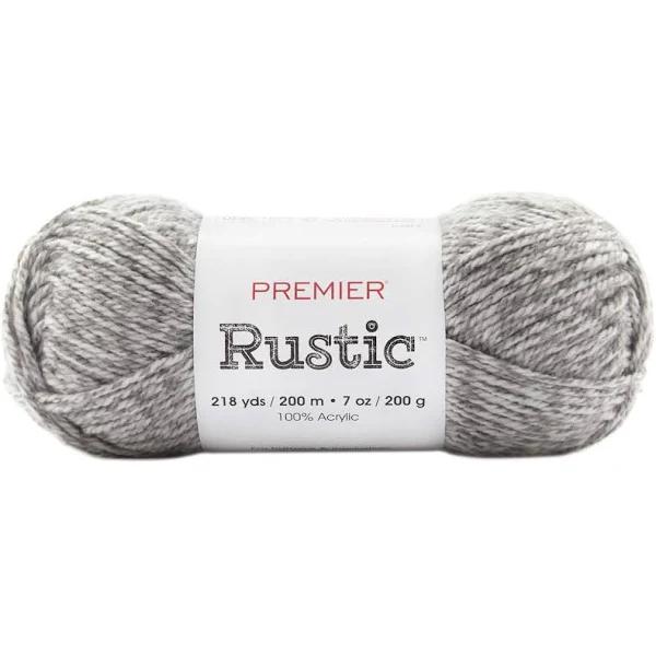 Premier Yarns Rustic Yarn - Warm Grey 200g