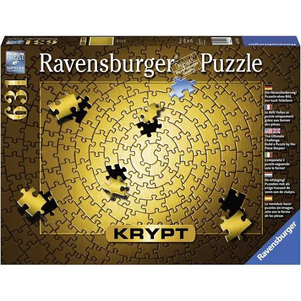 Ravensburger - Krypt Gold Spiral Puzzle 631pc