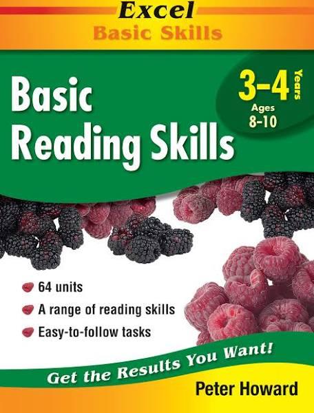 Excel Basic Skills - Basic Reading Skills (Years 3-4)