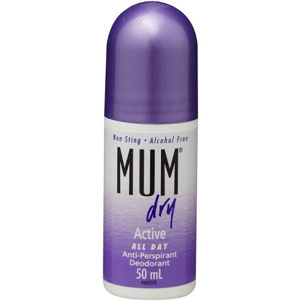 Mum Dry Active Roll-On Anti-Perspirant Deodorant 50ml