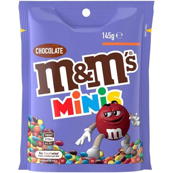 M&M's Minis Chocolate Snack & Share Bag 145g