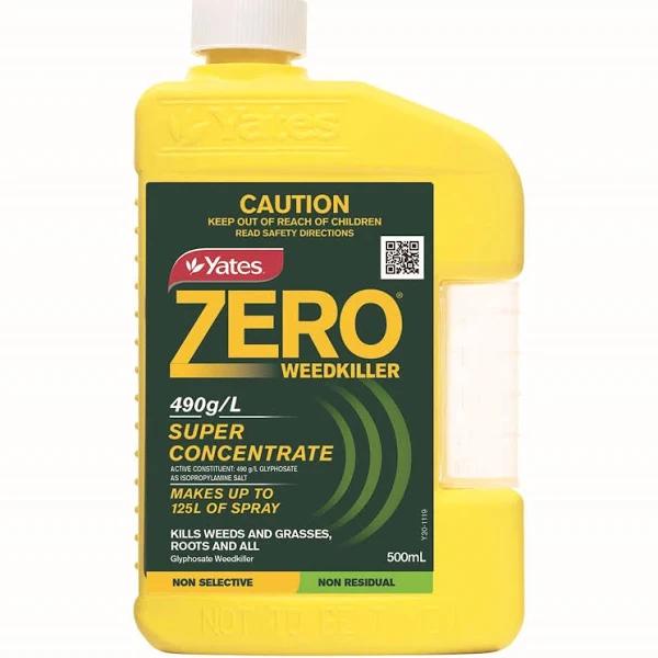 Yates 500ml Zero Weedkiller Super Concentrate | Weed Control