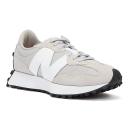 New Balance Unisex 327 Rain Cloud/White - Size 4