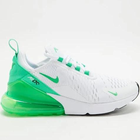 Nike Women's Air Max 270 White/Green - Size 9