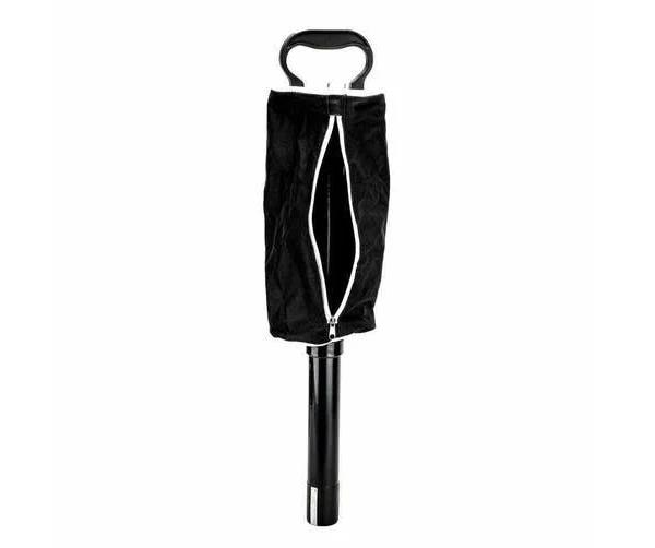 Detachable Golf Ball Shag Bag Pick Up Tube Retriever Collector Zip Storage Tool