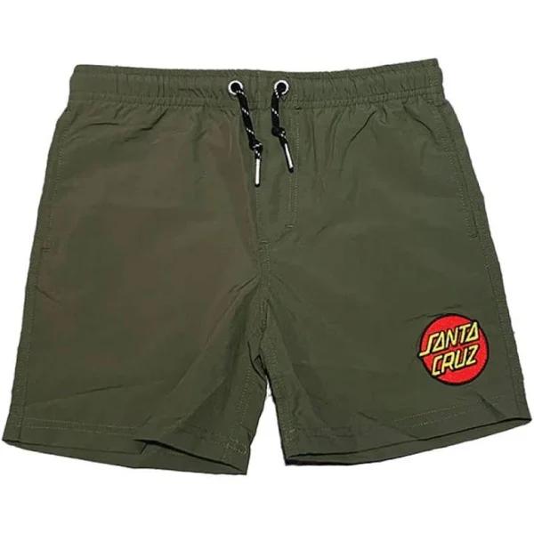 Santa Cruz | Kids Classic Dot Cruzier Beach Short 14