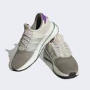 Adidas X_PLRBOOST - Silver Pebble / Aluminium / Purple Rush - 9