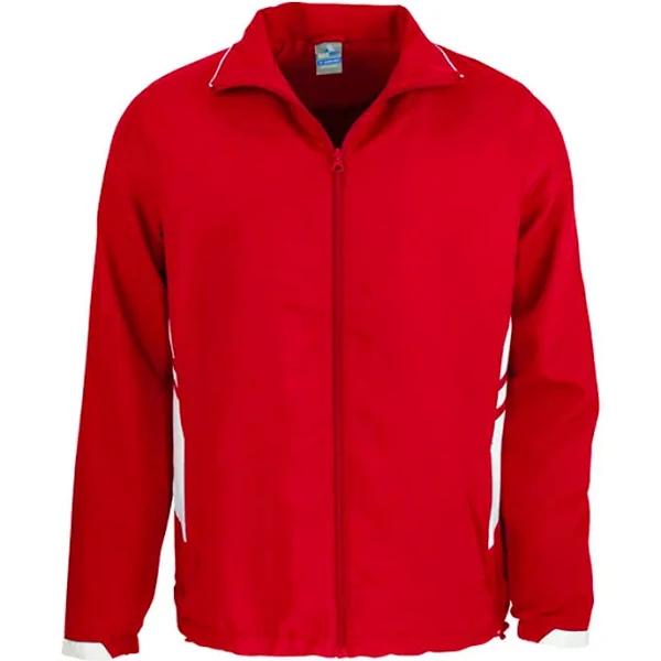 Aussie Pacific - Mens Tasman Track Top - Red/White