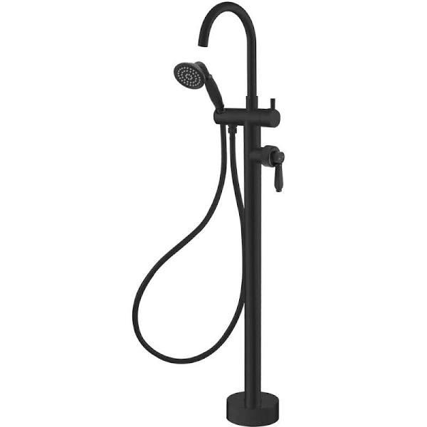 Fienza Eleanor Floor Mixer & Shower - Matte Black