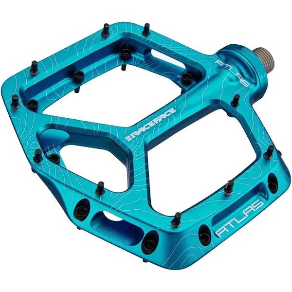 Race Face Atlas Alloy Pedal - Turquoise