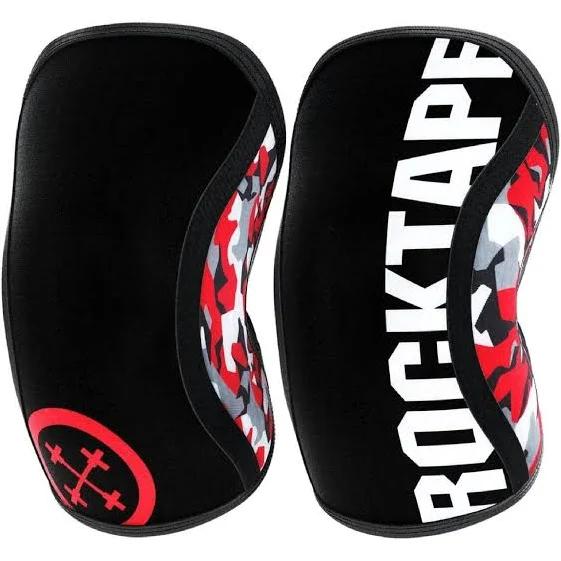 Rocktape - Assassins Knee Sleeves 7mm - Red Camo - Medium