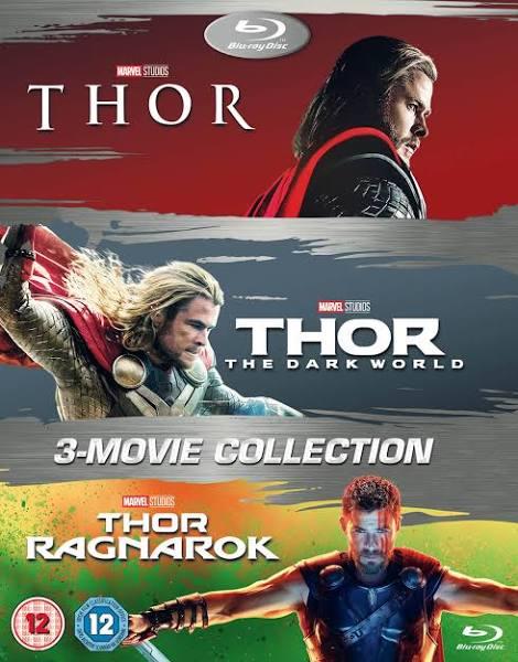 Thor 1-3 Box Set Blu-ray (Region Free)