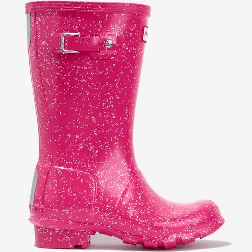 Hunter Big Kids Giant Glitter Wellington Boots