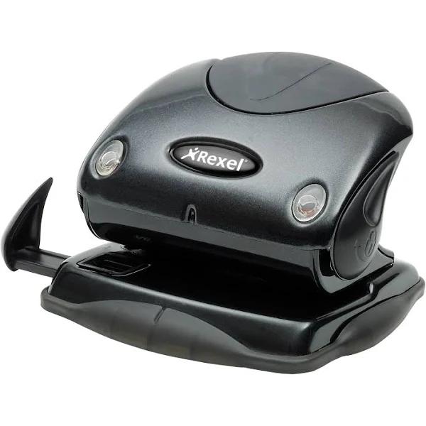 Rexel Premium 2 Hole Punch 15 Sheet Black