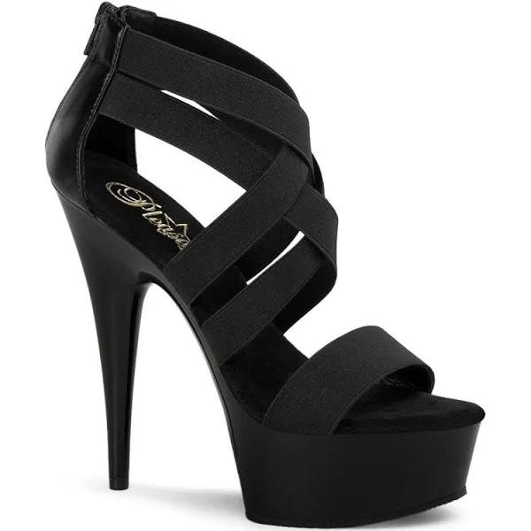 DELIGHT-669 Black Heels 6