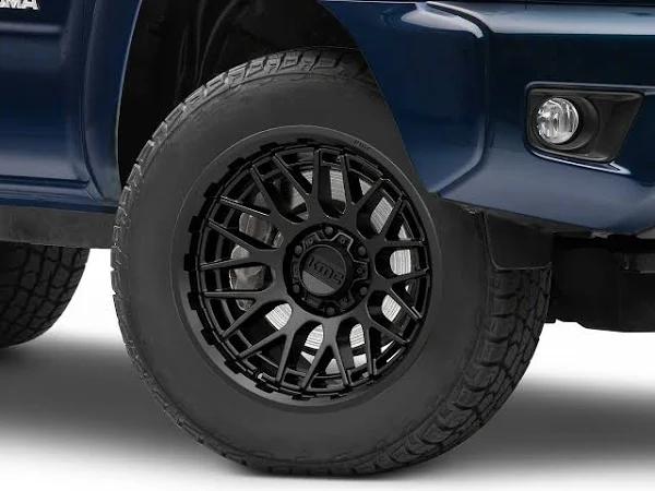 KMC KM722 Technic 18x9 6x139.7 +18 Offset Black Wheel