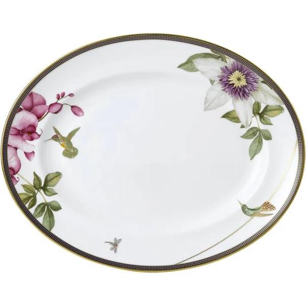 Wedgwood - Hummingbird - Oval Platter - 35cm