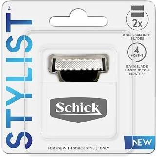 Schick Stylist Electric Grooming 2 Pack Refill