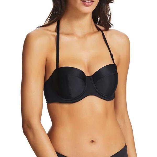 Finelines Classics Full Coverage Strapless Bra Black