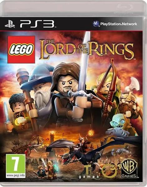 LEGO Lord of The Rings Game PS3