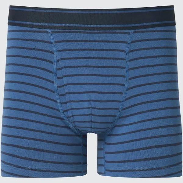 Uniqlo Cotton Boxer Briefs - Blue Size XXL