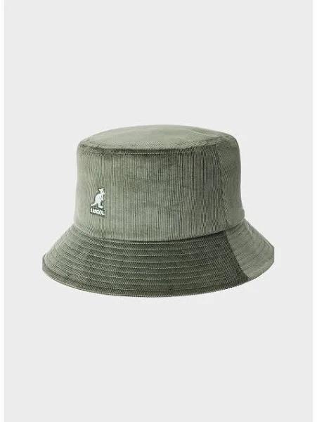 Kangol Cord Bucket Hat - Olive - L - Unisex