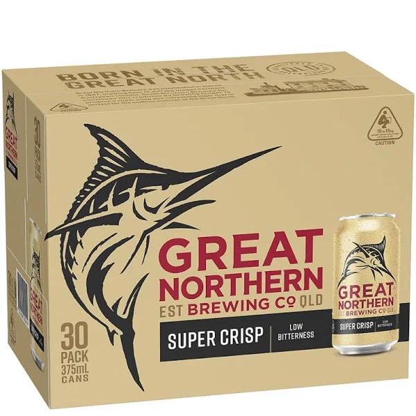 Great Northern Super Crisp Lager Can 375ml