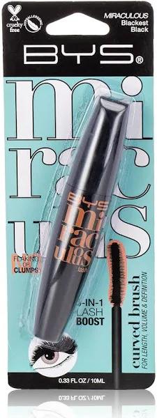 BYS Mascara Miraculous Lash Blackest Black 10g