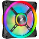 140mm Corsair iCUE QL140 RGB PWM Dual Fan Pack with Lighting Node Core