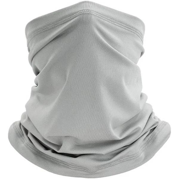 Cycling Neck Warmer Scarf Balaclava Face Mask Light Grey - AfterPay & zipPay Available