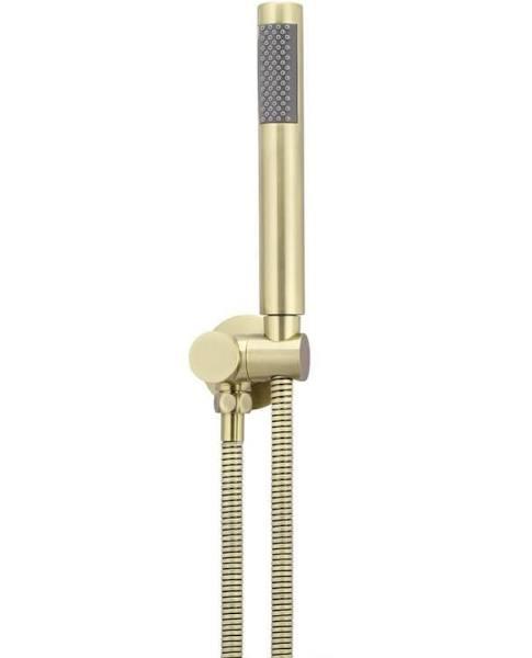 Meir Round Hand Shower On Swivel Bracket - Tiger Bronze