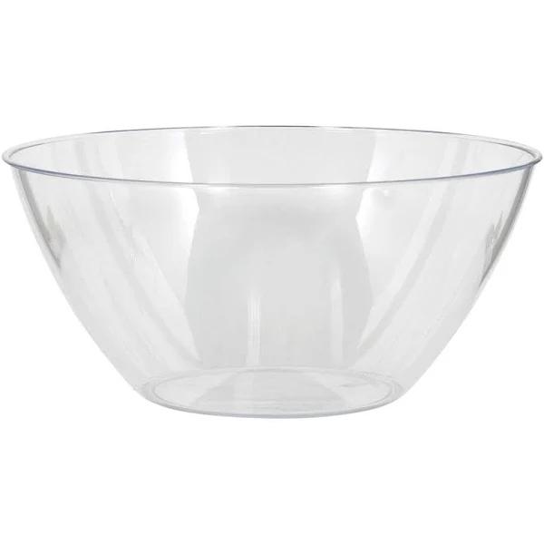 Swirl Bowl Clear - Plastic