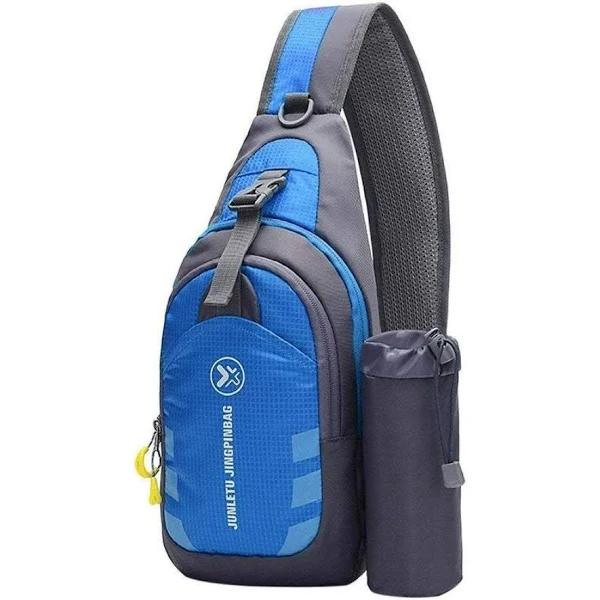 Backpacks Unisex Sling Crossbody Shoulder Bag Travel Sports Gym - Blue - AfterPay & zipPay Available